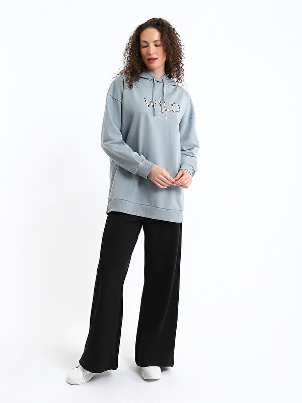 Moudda LC Waikiki - Pantalon en jersey Femme Noir - Tunisie 1