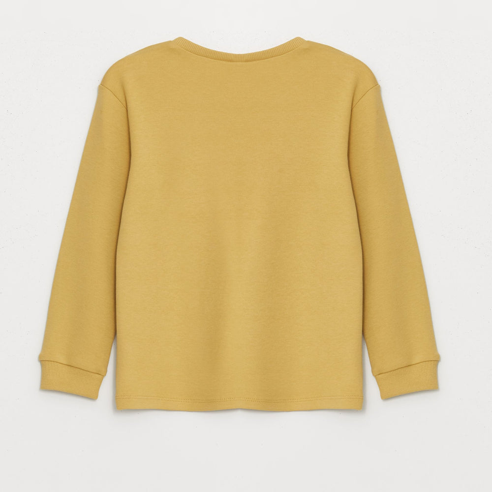 Moudda LC Waikiki - T-shirt en jersey manches longues Garçon Jaune terne - Tunisie 2