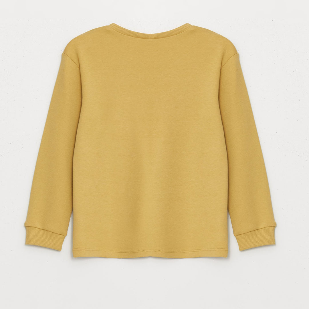 Moudda LC Waikiki - T-shirt en jersey manches longues Garçon Jaune terne - Tunisie 2