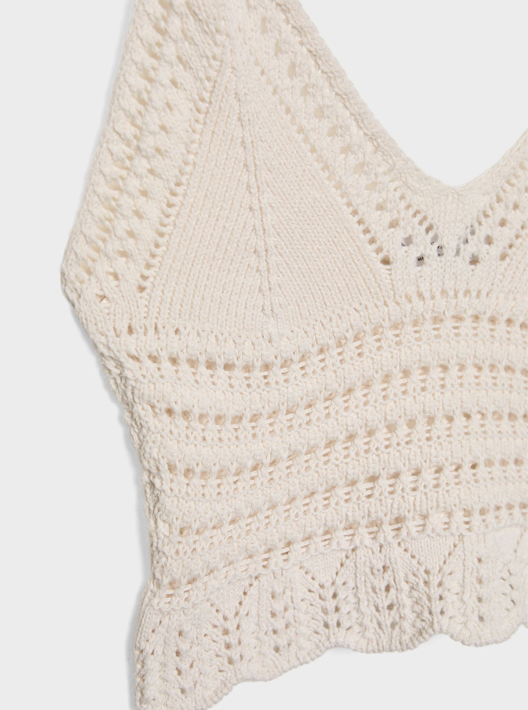 Moudda STRADIVARIUS - Top Bralette en Maille Crochet - Tunisie 1