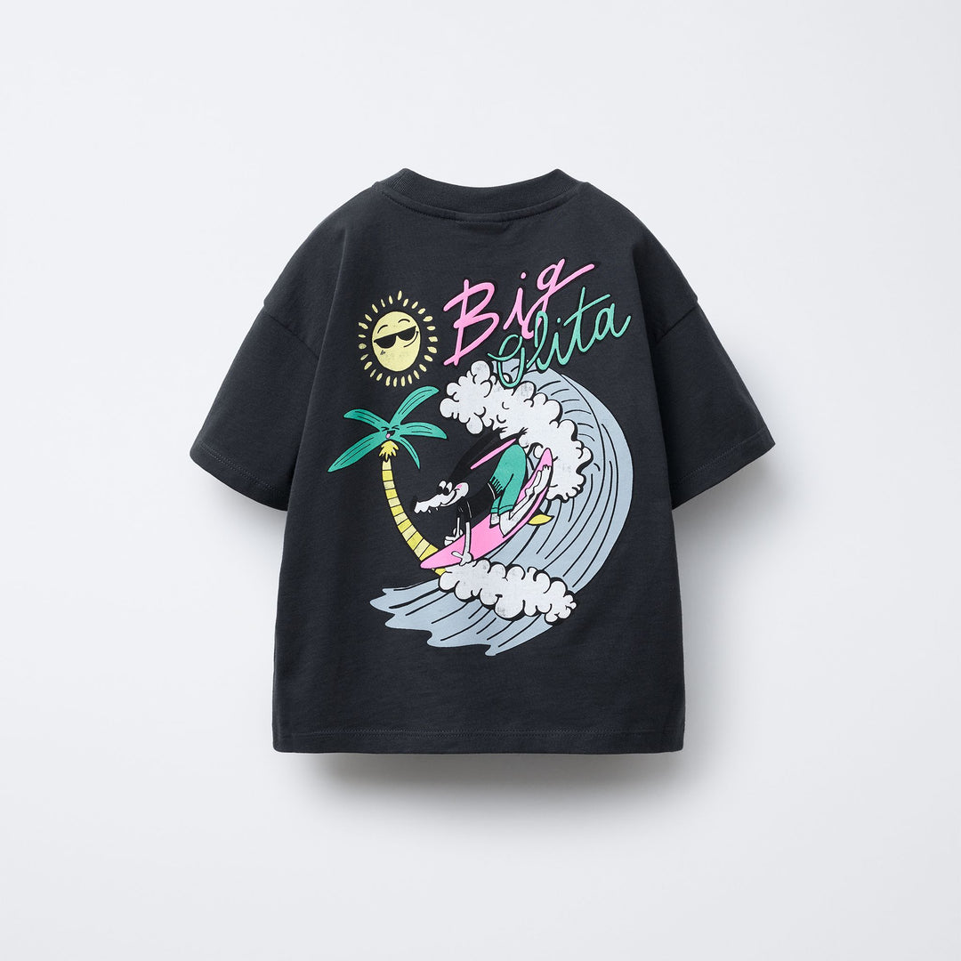 Moudda ZARA - T-Shirt Enfant - Chien Surfeur - Tunisie 2