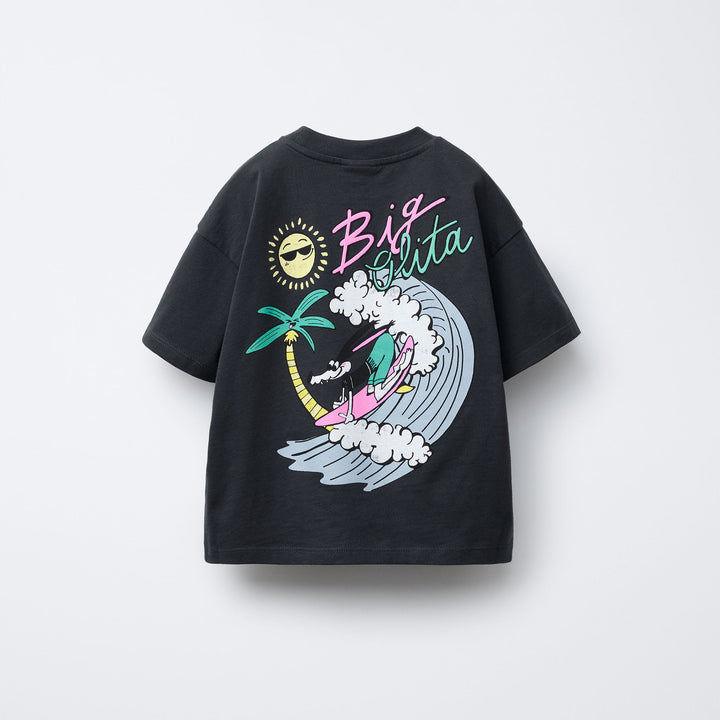 Moudda ZARA - T-Shirt Enfant - Chien Surfeur - Tunisie 2