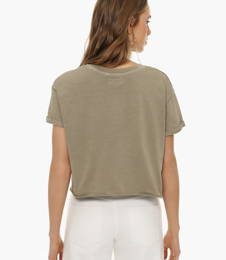 Moudda Lefties - T-Shirt Jersey - Acid Wash Imprimé Fille D4 - Tunisie 4