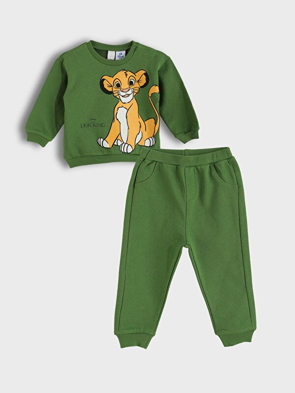 Moudda LC Waikiki - Ensemble jersey sous licence Garçon Vert - Tunisie 1