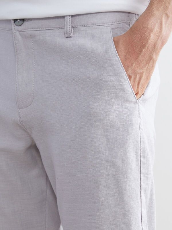 Moudda LC Waikiki - Short / bermuda tissé Homme Gris - Tunisie 3