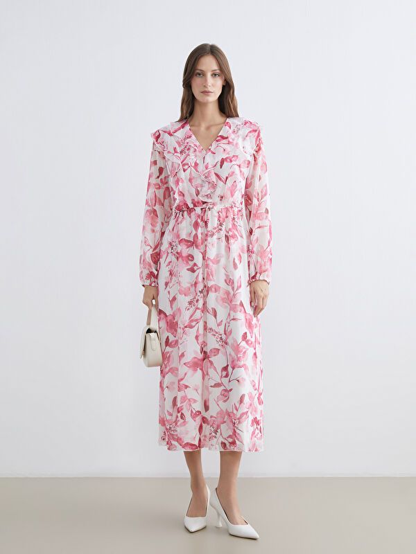 Moudda LC Waikiki - Robe manches longues en tissu pour Femme - Tunisie 1