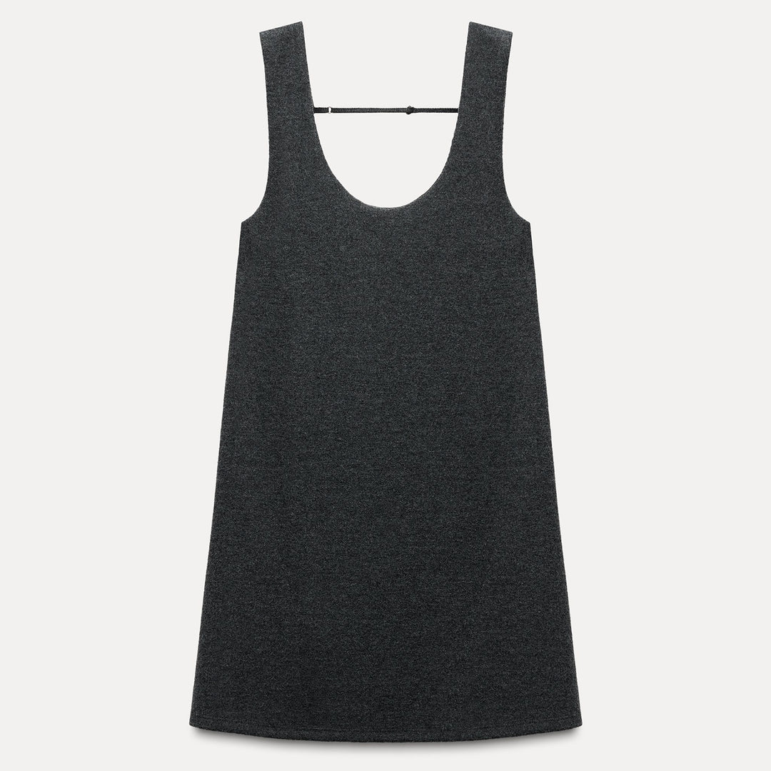 Moudda ZARA - Robe courte bretelles, boucle dos, toucher doux - Tunisie 2