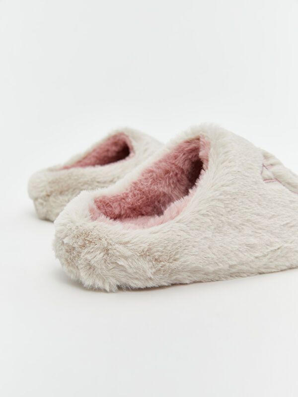 Moudda LC Waikiki - Pantoufles maison Fille Ecru - Tunisie 5