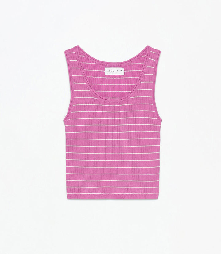 Moudda Lefties - Top Viscose/Nylon - Emmanchures Décolletées Fille - Tunisie 1