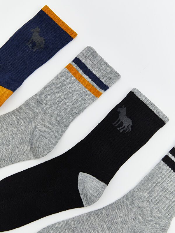 Moudda LC Waikiki - Chaussettes courtes Garçon Fil mélangé teint - Tunisie 2