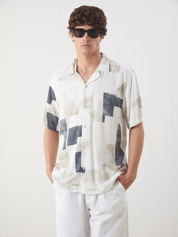 Moudda LC Waikiki - Chemise imprimée manches courtes en tissu - Tunisie 1