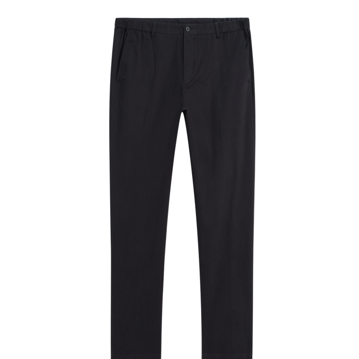Moudda Massimo Dutti - Pantalon sergé brossé détail taille coupe fuselée - Tunisie 1
