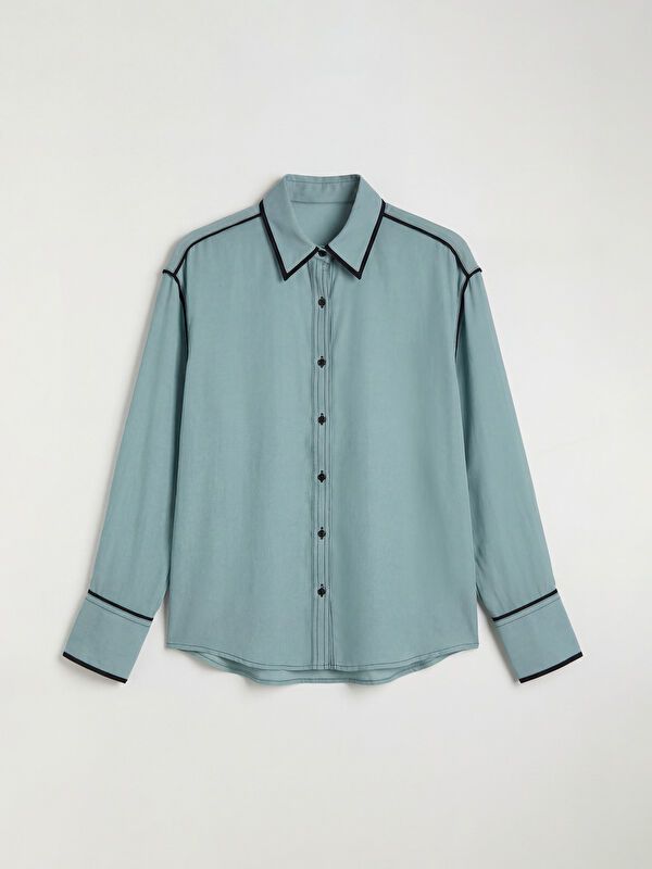 Moudda LC Waikiki - Chemise manches longues en tissu pour Femme - Tunisie 1