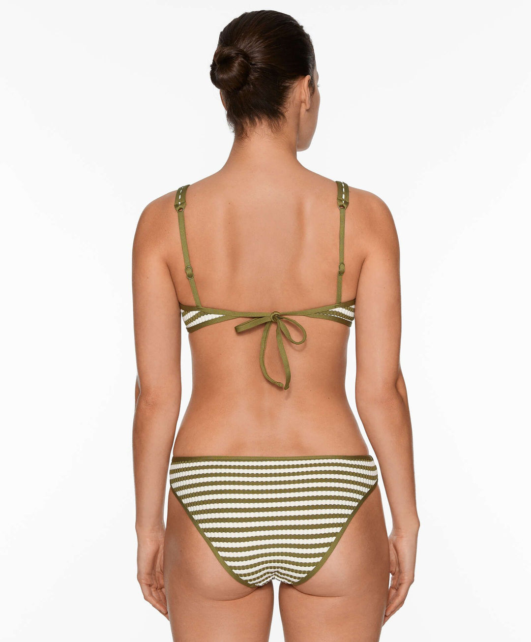 Moudda Oysho - Culotte Halter Mousse avec Armatures Rayé Structuré - Tunisie 6