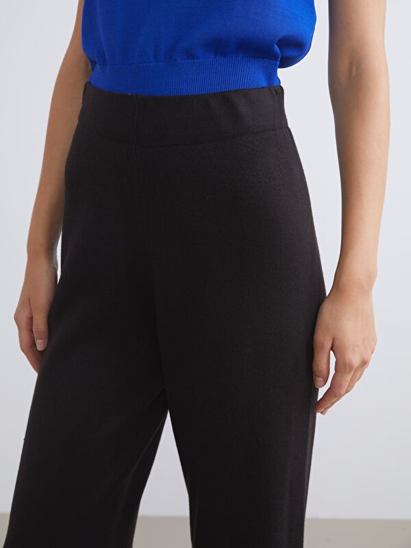 Moudda LC Waikiki - Pantalon tricot Femme Noir - Tunisie 3