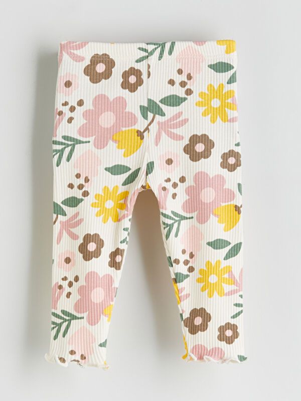 Moudda LC Waikiki - Ensemble en jersey Fille Crème imprimée - Tunisie 5