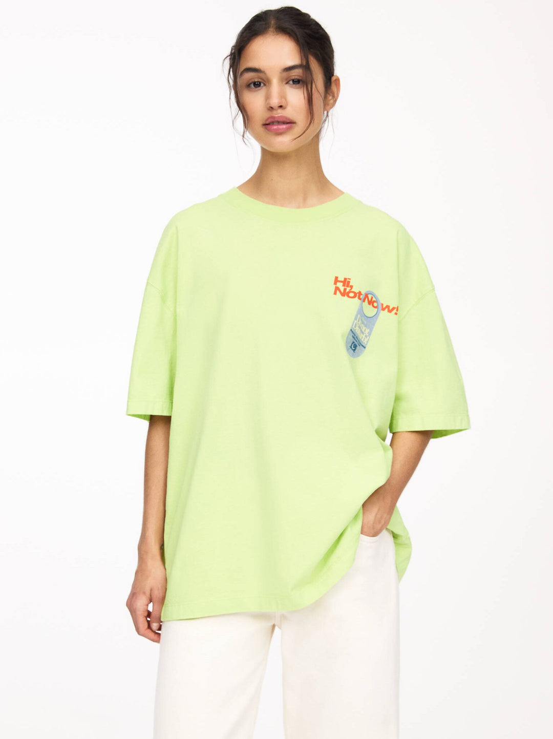 Moudda PULL & BEAR - T-Shirt Graphique - Room Service Lima - Tunisie 2