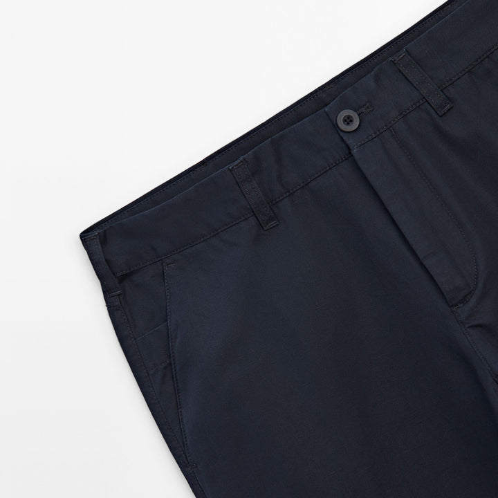 Moudda Massimo Dutti - Pantalon sergé coton/lin coupe fuselée - Tunisie 5