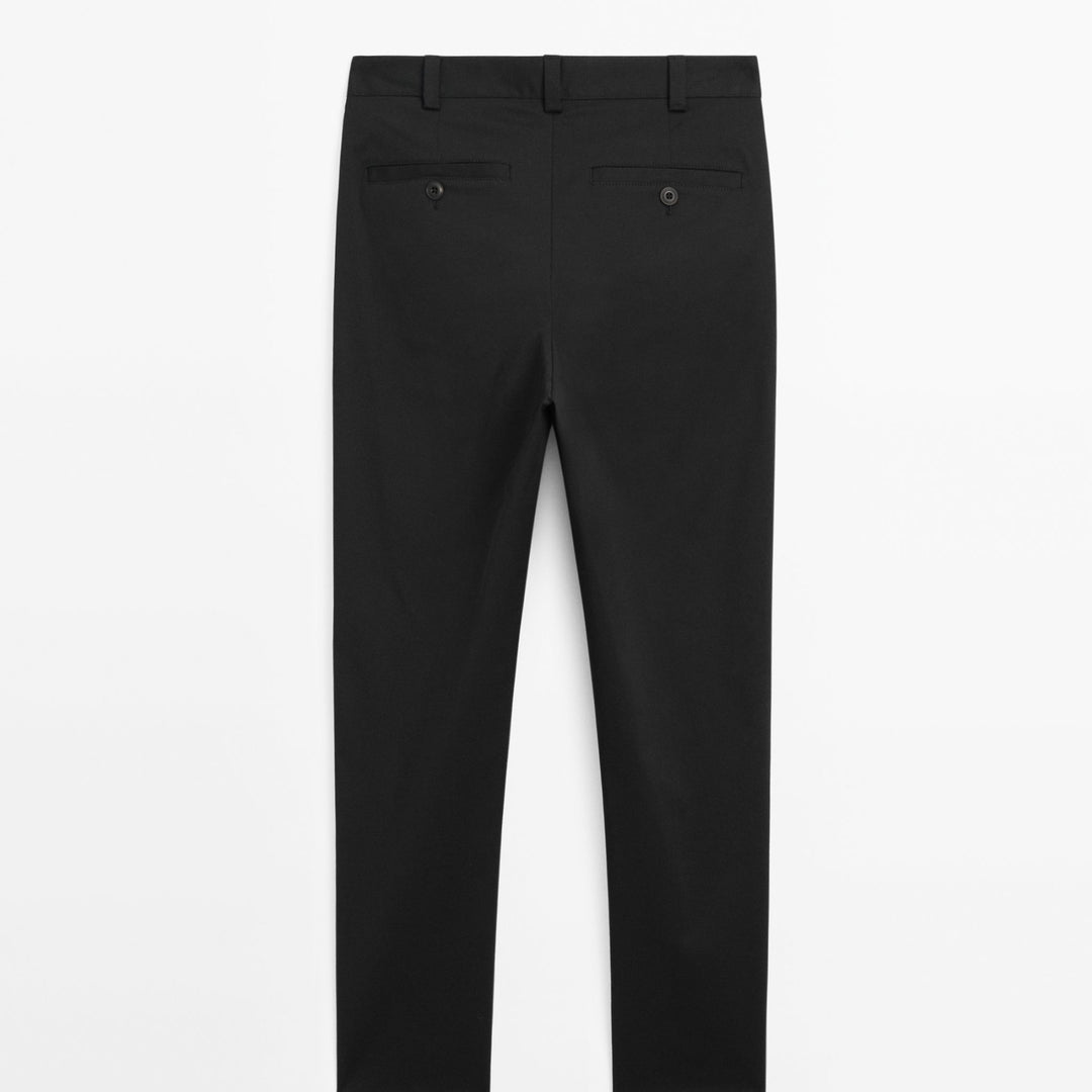 Moudda Massimo Dutti - Pantalon extensible sergé sophistiqué - Tunisie 5