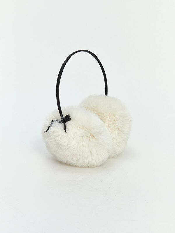 Moudda LC Waikiki - Cache oreilles tricot Femme Ecru - Tunisie 2