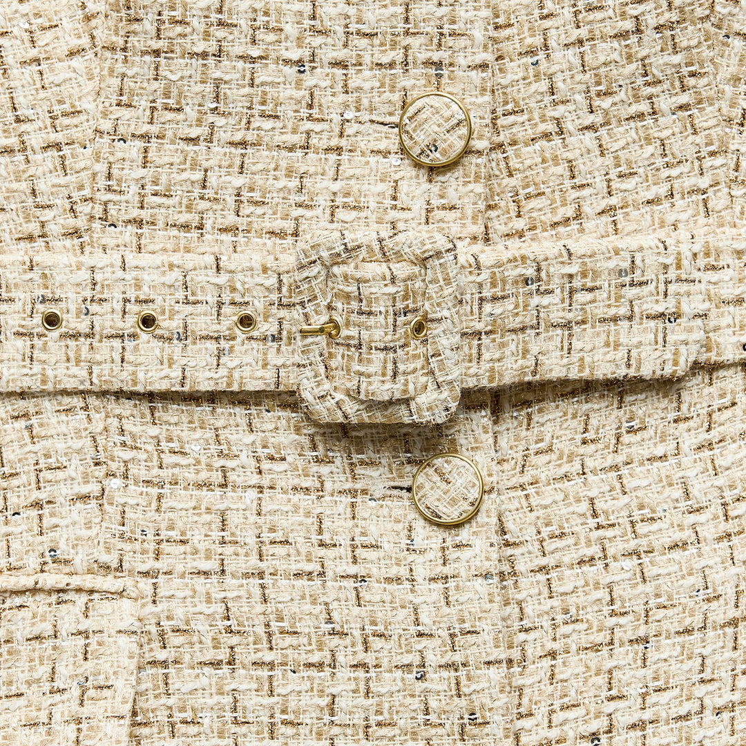 Moudda ZARA - Gilet tissu ceinture doublée - Tunisie 3