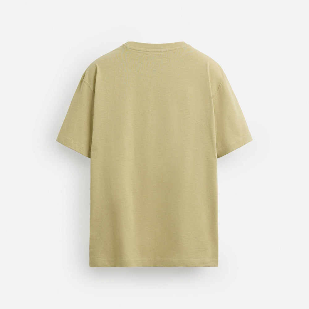 Moudda ZARA - T-Shirt - Coton/Chanvre & Détail Étiquette - Tunisie 2