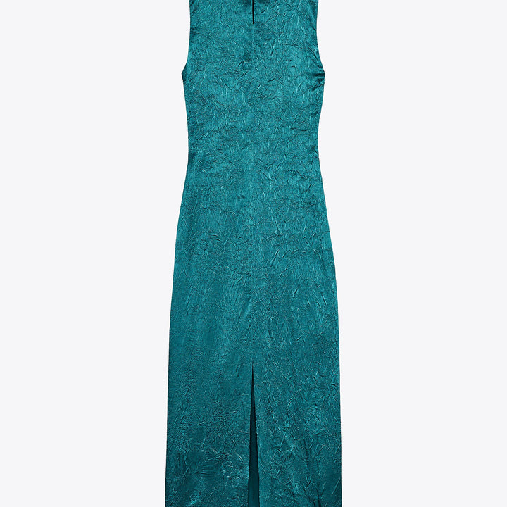 Moudda ZARA - Robe Midi Satin - Drapé & Applique - Tunisie 2