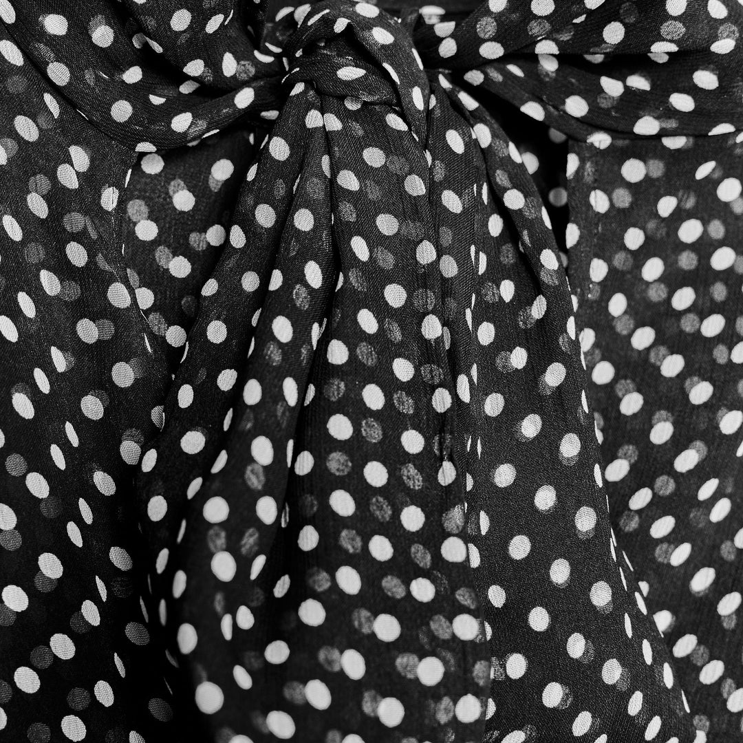 Moudda ZARA - Blouse Cape - Nœud & Pois - Tunisie 3