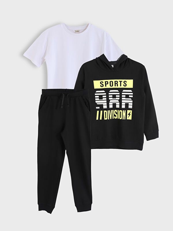 Moudda LC Waikiki - Ensemble en jersey Garçon Noir - Tunisie 1