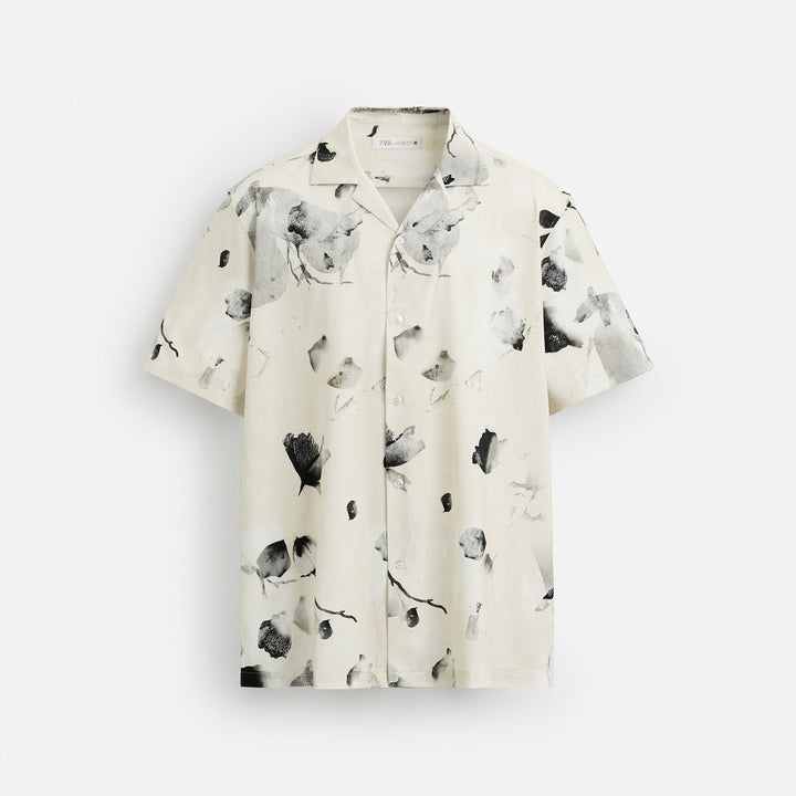 Moudda ZARA - Chemise Super Stretch - Floral Chino - Tunisie 1