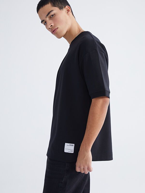 Moudda LC Waikiki - T-shirt basique manches courtes en jersey - Tunisie 5