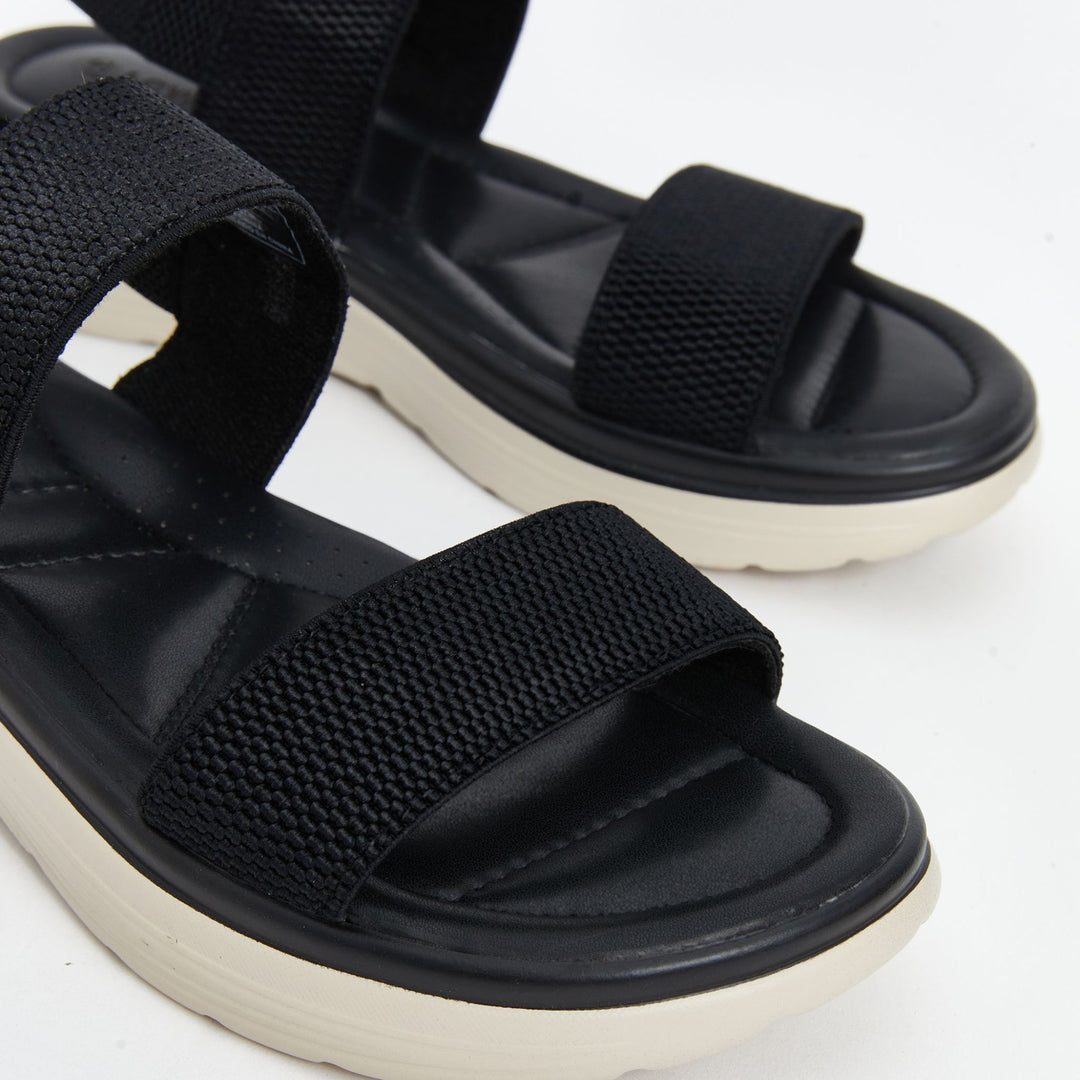 Moudda LC Waikiki - Sandales Femme Noir - Tunisie 3