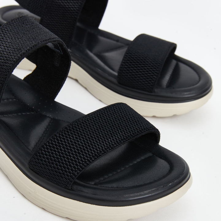 Moudda LC Waikiki - Sandales Femme Noir - Tunisie 3