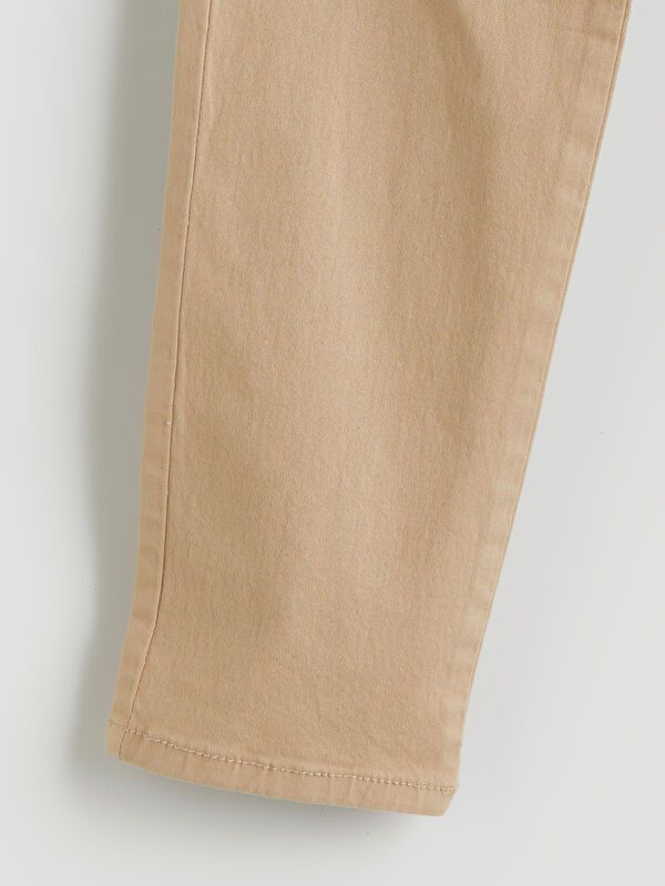Moudda LC Waikiki - Pantalon tissé basique Garçon Beige foncé - Tunisie 2