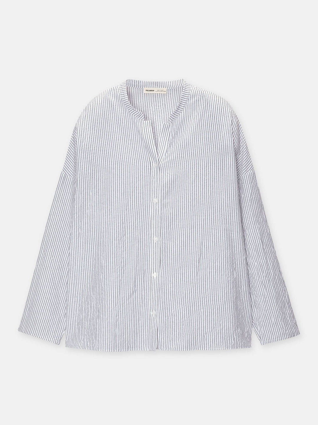 Moudda PULL & BEAR - Chemise Oversize Col Mao - Tunisie 4