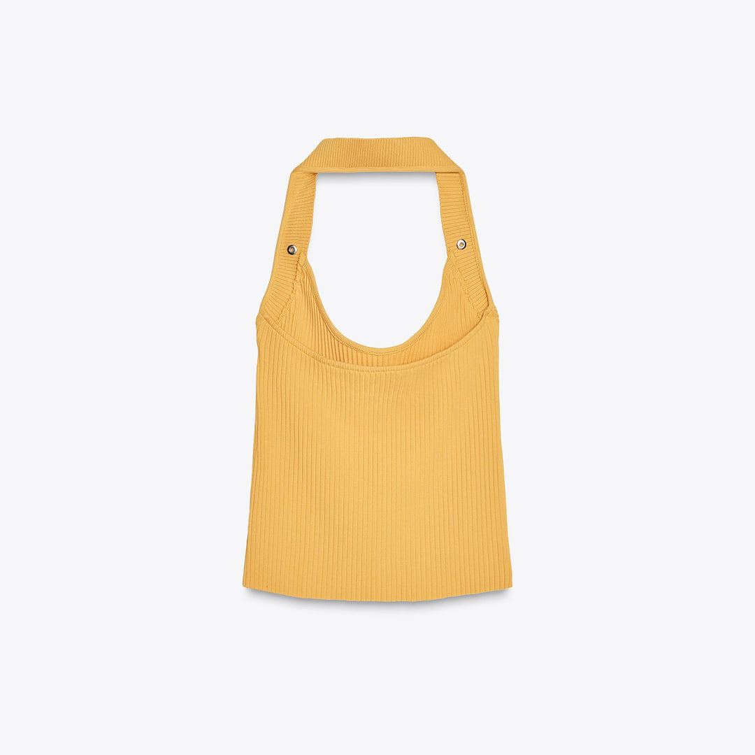 Moudda ZARA - Top Halter - Côtes, Snaps & Tricot - Tunisie 2