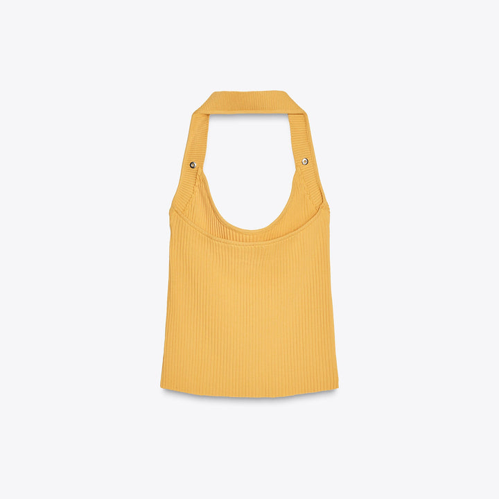Moudda ZARA - Top Halter - Côtes, Snaps & Tricot - Tunisie 2