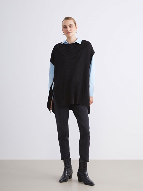 Moudda LC Waikiki - Pantalon tissé en denim Femme Rodéo noir - Tunisie 1