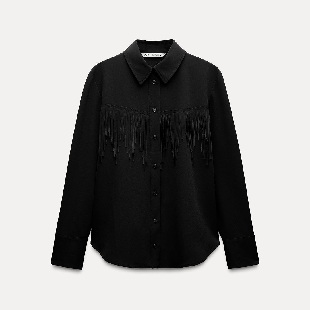 Moudda ZARA - Chemise franges - Tunisie 2
