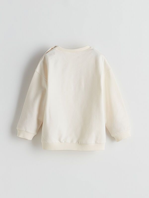 Moudda LC Waikiki - Ensemble jersey sous licence Fille Beige clair - Tunisie 5