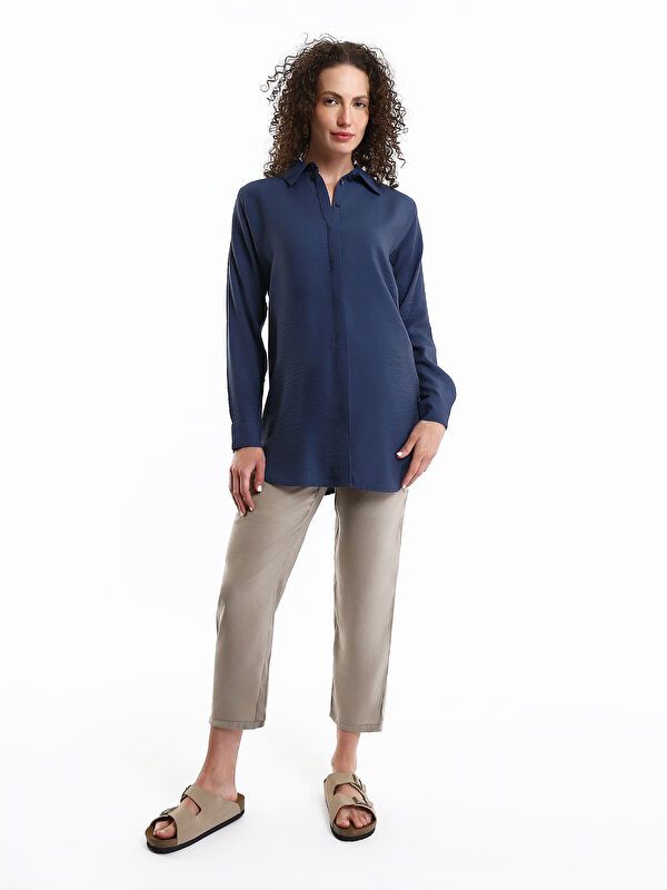 Moudda LC Waikiki - Tunique à manches longues Femme Indigo - Tunisie 2