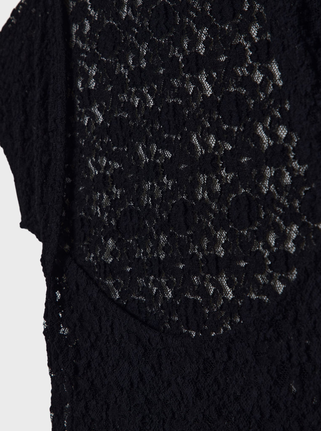 Moudda STRADIVARIUS - T-Shirt Mini Manches Dos Nu en Dentelle - Tunisie 1