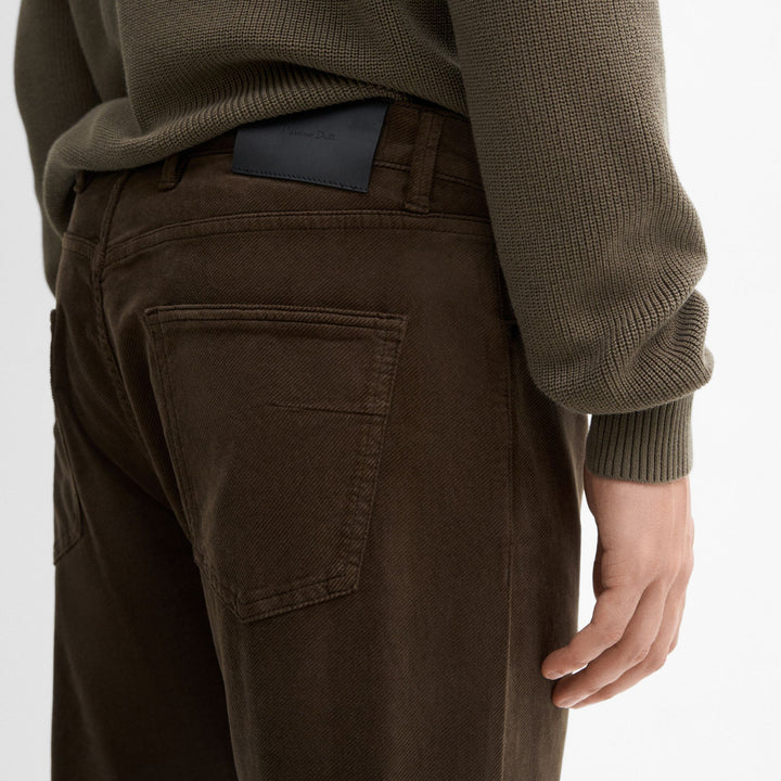 Moudda Massimo Dutti - Pantalon jean velours côtelé diagonal coupe slim - Tunisie 3