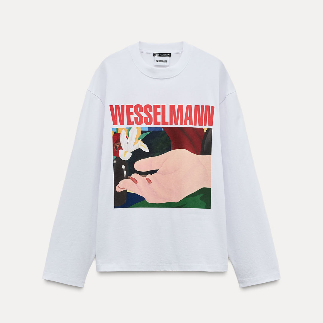 Moudda ZARA - T-shirt artistique Wesselmann - Tunisie 2