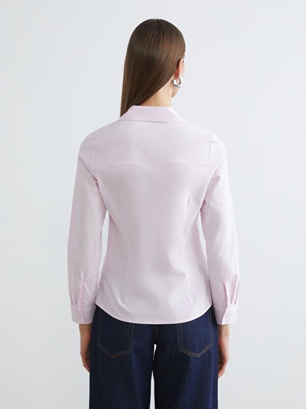 Moudda LC Waikiki - Chemise manches longues en tissu pour Femme - Tunisie 4