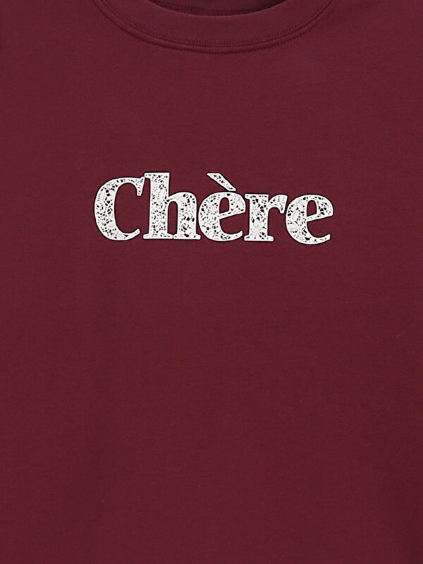 Moudda LC Waikiki - Sweatshirt en jersey Fille Prune - Tunisie 4