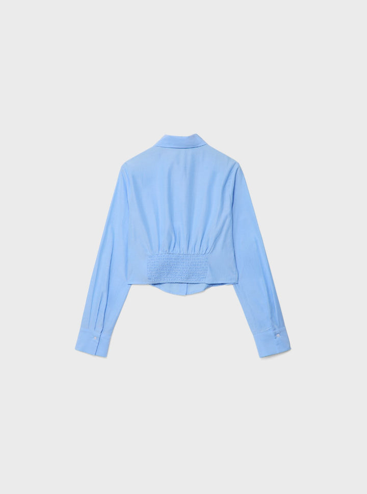 Moudda STRADIVARIUS - Chemise Basique Crop avec Élastiques - Tunisie 2