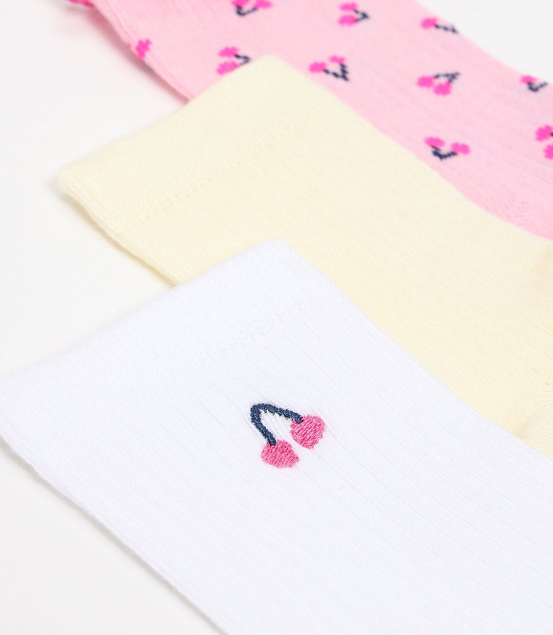 Moudda Lefties - Pack 3 Chaussettes Cheville - Cerise Curling - Tunisie 3