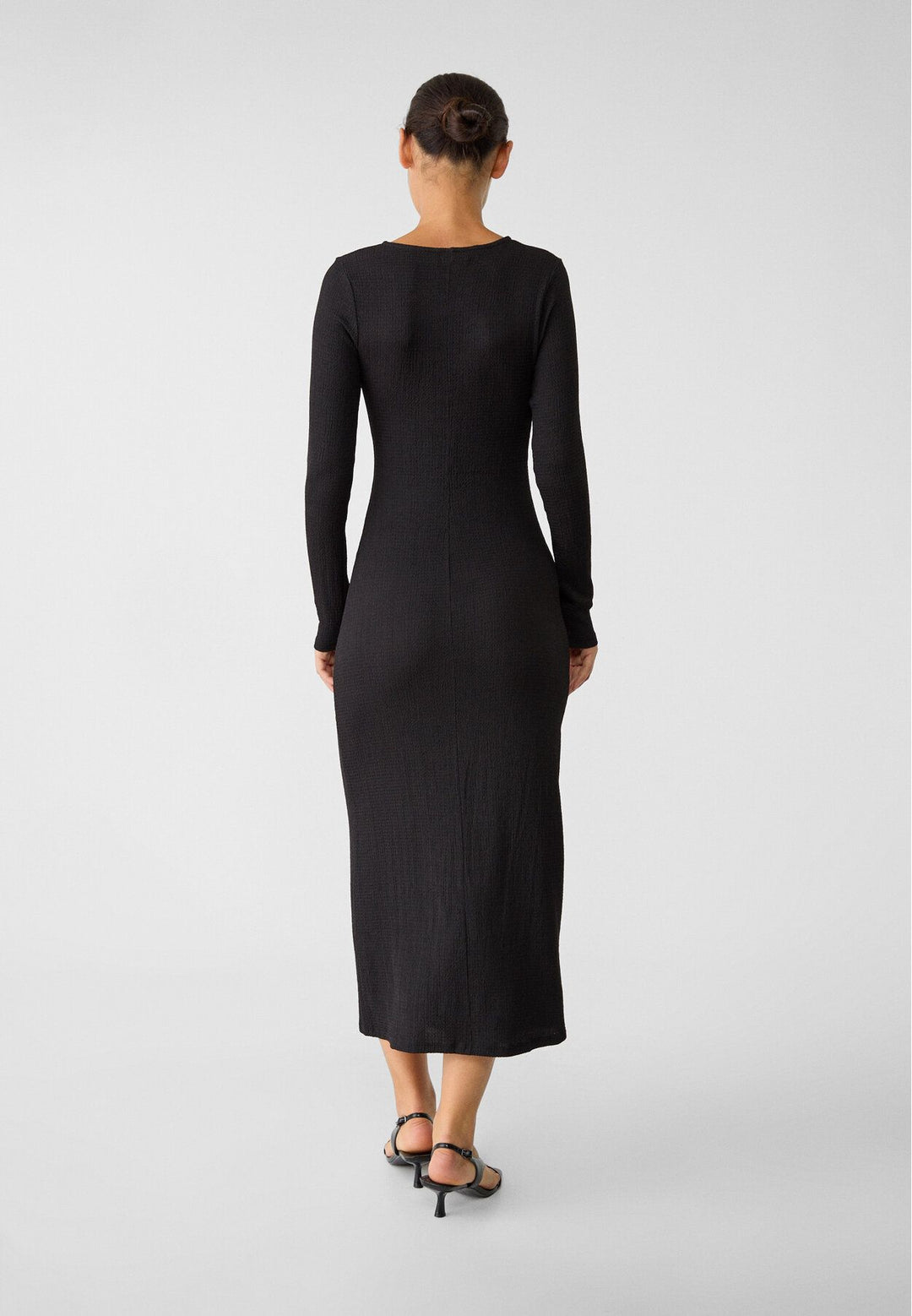 Moudda STRADIVARIUS - Robe Midi Texturée avec Nœud M/L - Tunisie 5