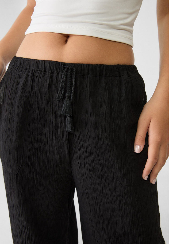 Moudda STRADIVARIUS - Culotte Fluide Froissée - Tunisie 4